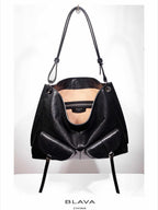 BLAVA Veg-Tanned Pocket Hobo Bag
