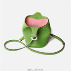 BLAVA Leather Bucket Bag