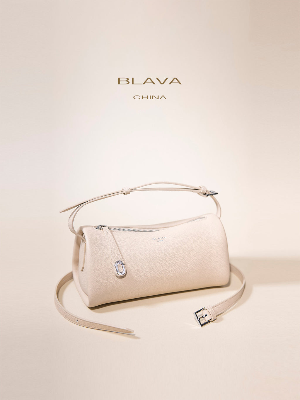 BLAVA Oriental Leather Pillow Bag