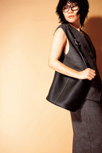 BLAVA Leather Bucket Bag