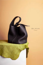 BLAVA Leather Bucket Bag