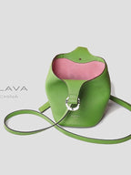 BLAVA Leather Bucket Bag